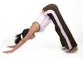 Downward Facing Dog stretch.